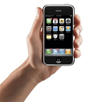 Apple's new iPhone is seen in this handout photo released January 9, 2007. Regulators approved Apple Inc.'s iPhone for sale in the United States on Thursday paving the way for the much anticipated device to be sold by the wireless unit of AT&T in late June.