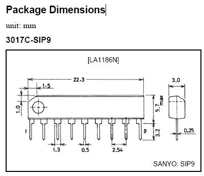 ������LA1186N��Ʒ�Ĵ�ͼ��
