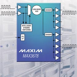 Low-Jitter Frequency Synthesizer Has Glitchless Switching for High-End Servers